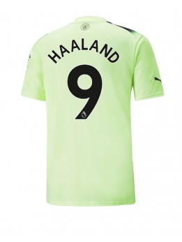 Manchester City Erling Haaland #9 Ausweichtrikot 2022-23 Kurzarm
